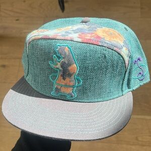 Grassroots California Hula Hooping Bear Limited Edition 420 Hat / RARE